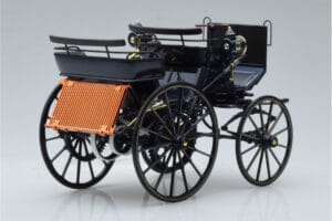 Mercedes Daimler Motorkutsche Tummansininen Norev 1:18 183700 Metalli — kuva 2 / 6