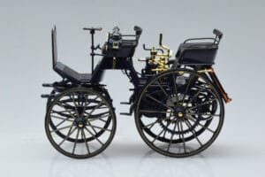 Mercedes Daimler Motorkutsche Tummansininen Norev 1:18 183700 Metalli — kuva 3 / 6