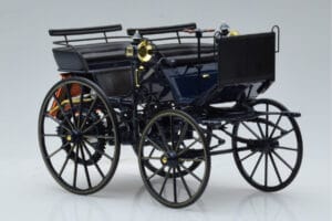 Mercedes Daimler Motorkutsche Tummansininen Norev 1:18 183700 Metalli — kuva 4 / 6
