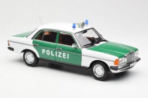 Mercedes E-Class W123 Polizei Norev 1:18 B66040676 Metalli — kuva 6 / 8