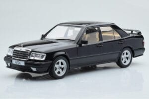 Mercedes E-Class W124 Tuning Musta MCG 1:18 MCG18341