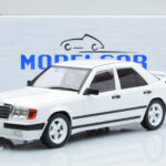 Mercedes E-Class W124 Tuning Valkoinen MCG 1:18 - image 6 of 6