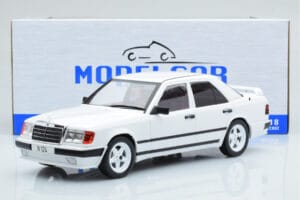 Mercedes E-Class W124 Tuning Valkoinen MCG 1:18 MCG18343 Metalli — kuva 6 / 6