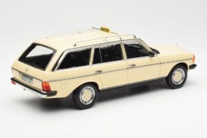 Mercedes 230T W123 T-Model Taxi Norev 1:18 183731 Metalli — kuva 3 / 8