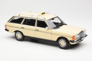 Mercedes 230T W123 T-Model Taxi Norev 1:18 183731 Metalli — kuva 6 / 8