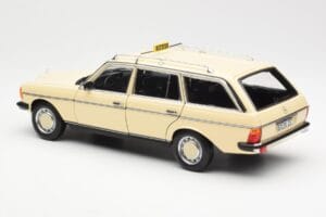 Mercedes 230T W123 T-Model Taxi Norev 1:18 183731 Metalli — kuva 7 / 8
