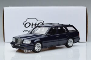 Mercedes E36 AMG S124 Sininen Otto 1:18 OT753 Hartsi — kuva 6 / 6