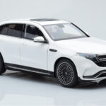 Mercedes EQC 400 Diamond Valkoinen NZG 1:18 - image 6 of 8
