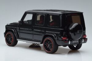 Mercedes AMG G63 W463 Musta Asia Edition GT Spirit 1:18 GT813 Hartsi — kuva 5 / 6