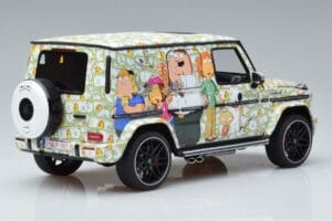 Mercedes AMG G63 W463 Family Guy GT Spirit 1:18 WTF001 Metalli — kuva 2 / 6