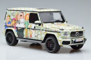 Mercedes AMG G63 W463 Family Guy GT Spirit 1:18 WTF001 Metalli — kuva 4 / 6