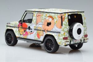 Mercedes AMG G63 W463 Family Guy GT Spirit 1:18 WTF001 Metalli — kuva 5 / 6