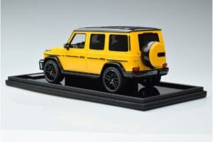 Mercedes AMG G63 W463 Keltainen MotorHelix 1:18 MH018-Y Hartsi — kuva 5 / 7
