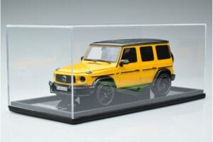 Mercedes AMG G63 W463 Keltainen MotorHelix 1:18 MH018-Y Hartsi — kuva 6 / 7