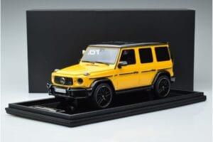 Mercedes AMG G63 W463 Keltainen MotorHelix 1:18 MH018-Y Hartsi — kuva 7 / 7