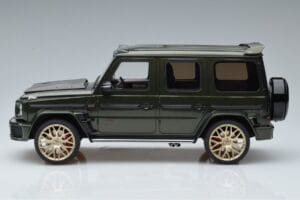 Mercedes G63 Brabus 700 Widestar W463 Vihreä GT Spirit 1:18 GT274 Hartsi — kuva 3 / 6