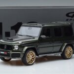 Mercedes G63 Brabus 700 Widestar W463 Vihreä GT Spirit 1:18 GT274 Hartsi - image 6 of 6