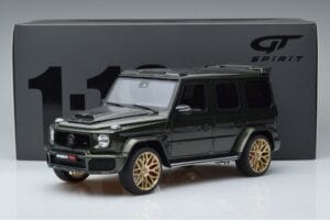 Mercedes G63 Brabus 700 Widestar W463 Vihreä GT Spirit 1:18 GT274 Hartsi — kuva 6 / 6