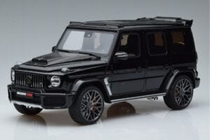 Mercedes G63 Brabus 700 Widestar W463 Helmiäismusta GT Spirit 1:18 KJ040 Hartsi