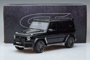 Mercedes G63 Brabus 700 Widestar W463 Helmiäismusta GT Spirit 1:18 KJ040 Hartsi — kuva 6 / 6