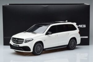 Mercedes AMG GLS63 X166 Valkoinen GT Spirit 1:18 B66965709 Hartsi — kuva 6 / 6