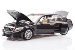 Mercedes Maybach S-Class W222 Brabus 900 Obsidian Musta Almost Real 1:18 860102 Metalli — kuva 2 / 8