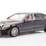 Mercedes Maybach S-Class W222 Brabus 900 Obsidian Musta Almost Real 1:18
