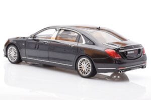 Mercedes Maybach S-Class W222 Brabus 900 Obsidian Musta Almost Real 1:18 860102 Metalli — kuva 7 / 8