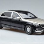 Mercedes Maybach S600 W222 Musta Hopea GT Spirit 1:18 GT237 Hartsi - image 4 of 6