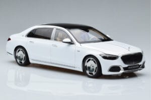 Mercedes Maybach S600 W222 V12 Biturbo Diamond Valkoinen Almost Real 1:18 820116 Metalli — kuva 6 / 11