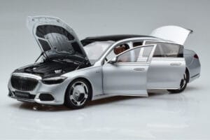 Mercedes Maybach S600 W222 V12 Biturbo Hightech Hopea Almost Real 1:18 820118 Metalli — kuva 2 / 12