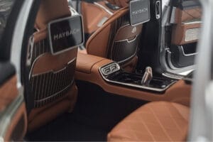 Mercedes Maybach S600 W222 V12 Biturbo Hightech Hopea Almost Real 1:18 820118 Metalli — kuva 9 / 12