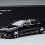 Mercedes Maybach S600 W222 V12 Biturbo Obsidian Musta Almost Real 1:18 - image 11 of 11