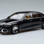 Mercedes Maybach S600 W222 V12 Biturbo Obsidian Musta Almost Real 1:18
