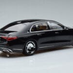 Mercedes Maybach S600 W222 V12 Biturbo Obsidian Musta Almost Real 1:18 - image 3 of 11