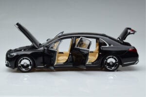 Mercedes Maybach S600 W222 V12 Biturbo Obsidian Musta Almost Real 1:18 820115 Metalli — kuva 4 / 11
