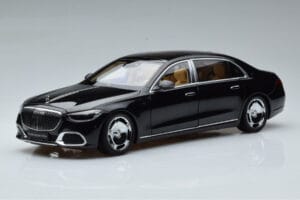 Mercedes Maybach S600 W222 V12 Biturbo Obsidian Musta Almost Real 1:18 820115