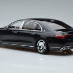Mercedes Maybach S600 W222 V12 Biturbo Obsidian Musta Almost Real 1:18 - image 7 of 11
