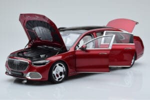 Mercedes Maybach S600 W222 V12 Biturbo Patagonia Punainen Almost Real 1:18 820119 Metalli — kuva 2 / 10