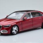 Mercedes Maybach S600 W222 V12 Biturbo Patagonia Punainen Almost Real 1:18