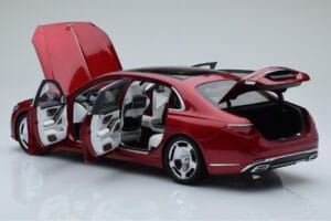 Mercedes Maybach S600 W222 V12 Biturbo Patagonia Punainen Almost Real 1:18 820119 Metalli — kuva 5 / 10
