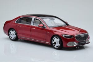Mercedes Maybach S600 W222 V12 Biturbo Patagonia Punainen Almost Real 1:18 820119 Metalli — kuva 6 / 10