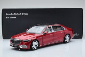 Mercedes Maybach S600 W222 V12 Biturbo Patagonia Punainen Almost Real 1:18 820119 Metalli — kuva 10 / 10