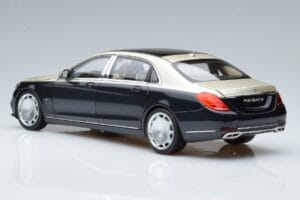 Mercedes Maybach S650 X222 Hopeansininen Norev 1:18 B66960615 Metalli — kuva 6 / 7