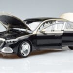 Mercedes Maybach S680 X223 Kulta Musta Metallic Norev 1:18 183917 Metalli - image 2 of 7