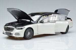 Mercedes Maybach S680 X223 Valkoinen Norev 1:18 B66961424 Metalli — kuva 2 / 7