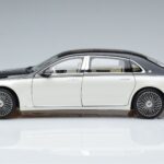 Mercedes Maybach S680 X223 Valkoinen Norev 1:18 B66961424 Metalli - image 4 of 7