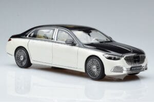 Mercedes Maybach S680 X223 Valkoinen Norev 1:18 B66961424 Metalli — kuva 5 / 7