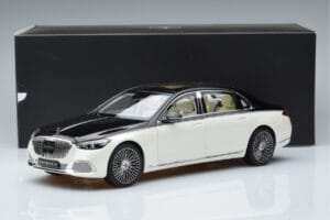 Mercedes Maybach S680 X223 Valkoinen Norev 1:18 B66961424 Metalli — kuva 7 / 7