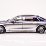 Mercedes Maybach S680 W223 Nautical Sininen Cirrus Hopea Almost Real 1:18 - image 4 of 8
